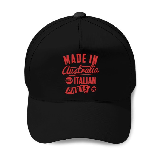Australian Italian Baseball Caps