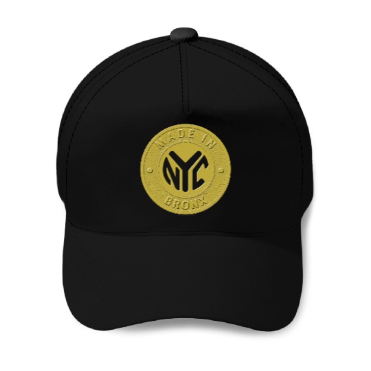 Made In The Bronx Token Baseball Caps