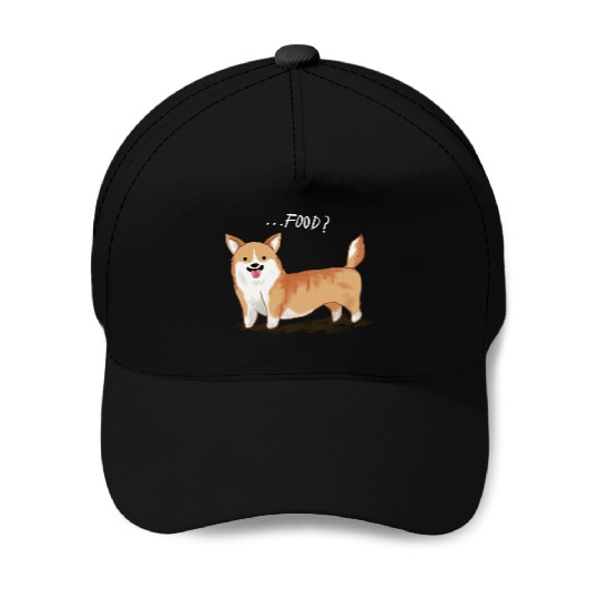 FUNNY DOG HUNGRY Baseball Caps
