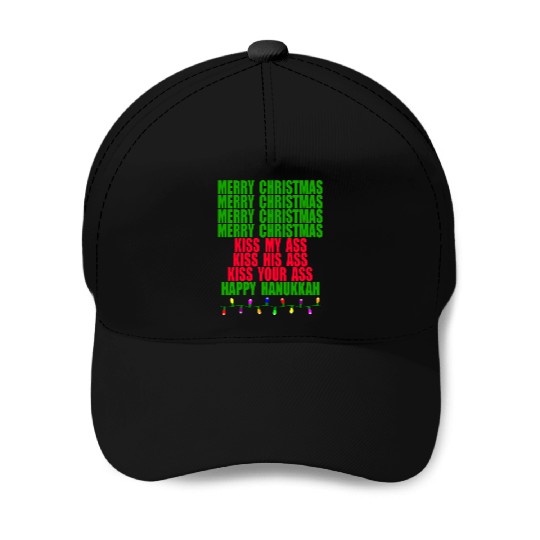 Christmas Vacation Quote - Merry Christmas Baseball Caps