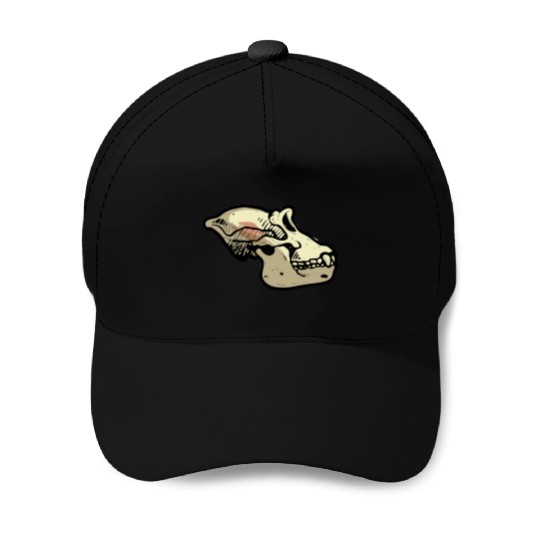 ape skull Baseball Caps