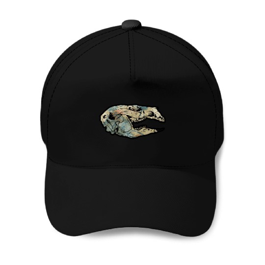 donkey skull Baseball Caps