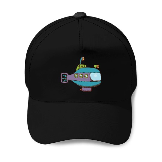 submarine Baseball Caps
