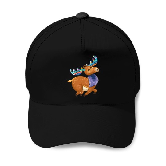 moose Baseball Caps
