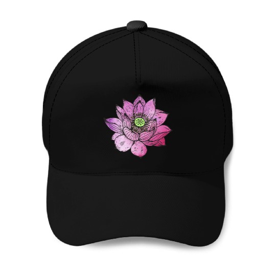 Lotus Baseball Caps