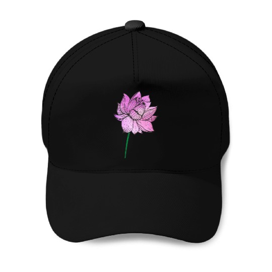 Lotus Baseball Caps
