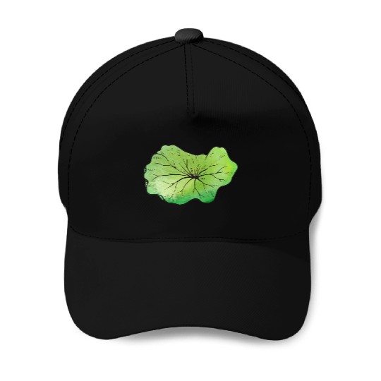 Lotus leaf Baseball Caps