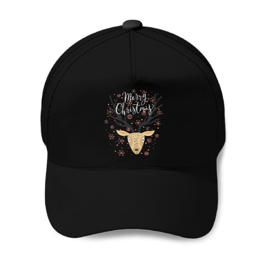 Reindeer Baseball Caps