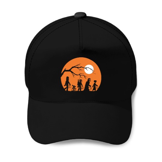 Star Wars Trick Or Treat Halloween Silhouette Prem Baseball Caps