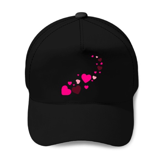 Magic Hearts Baseball Caps