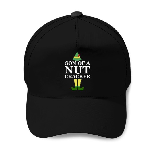 Funny Son of A Nutcracker Christmas Movie Quote Baseball Caps