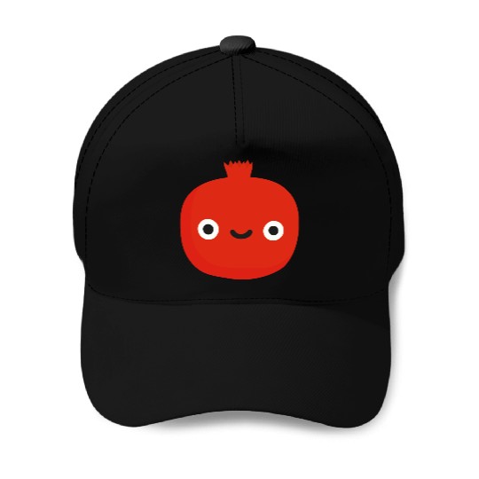 Pomegranate Baseball Caps