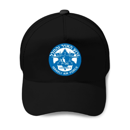 F-35 Lightning II Israel Baseball Caps