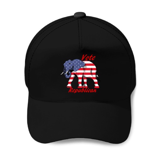 Vote Republican Baseball Caps