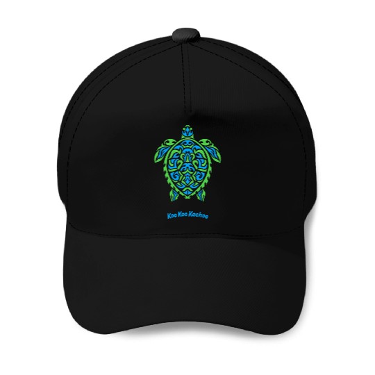 Turtle Koo Koo Kachoo Baseball Caps