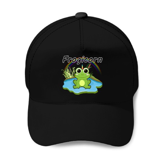 FROGICORN frog unicorn fantasy animal cute kids birthday gift Baseball Caps