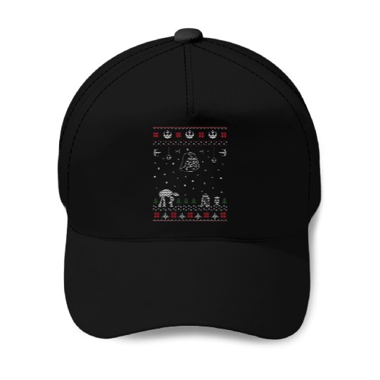 Star Wars Ugly Christmas Sweater Baseball Caps
