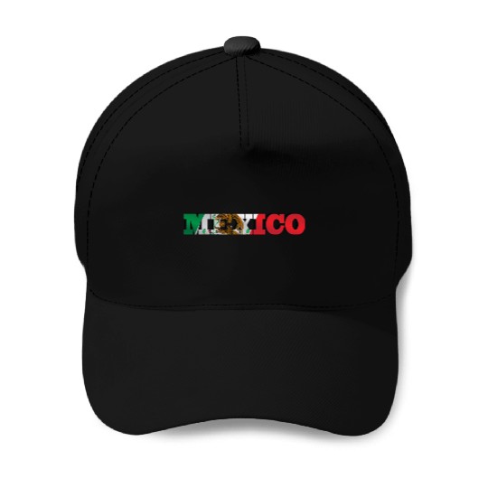 Mexico Mexican Flag Baseball Caps