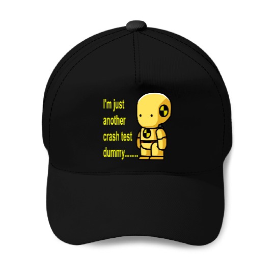 crash test dummy Baseball Caps