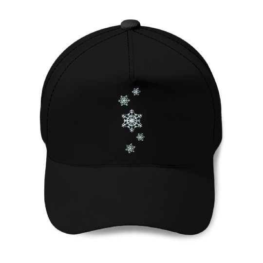 Snowflakes Baseball Caps