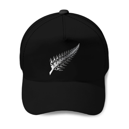 Silver Fern New Zealand Maori Style - Gift Idea Baseball Caps