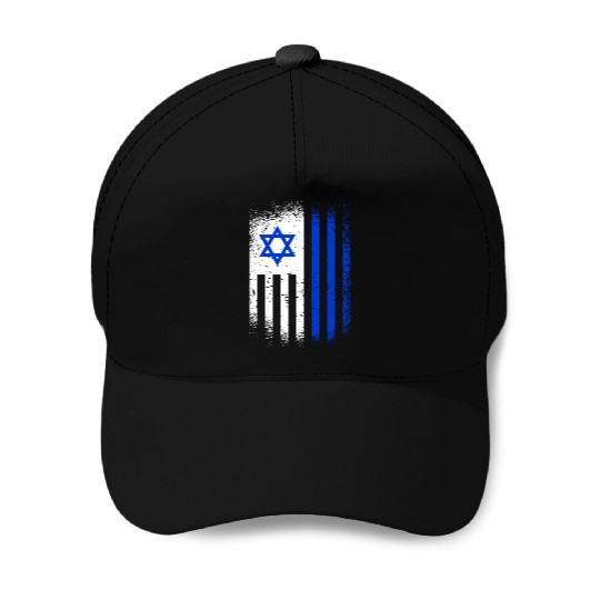 Israel Flags Design / Jerusalem Haifa Tel-Aviv Baseball Caps