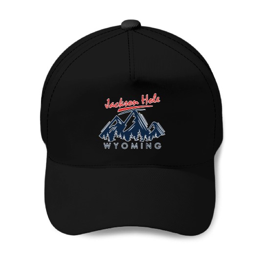 Jackson Hole Wyoming Baseball Caps Vintage City Retro Tshi