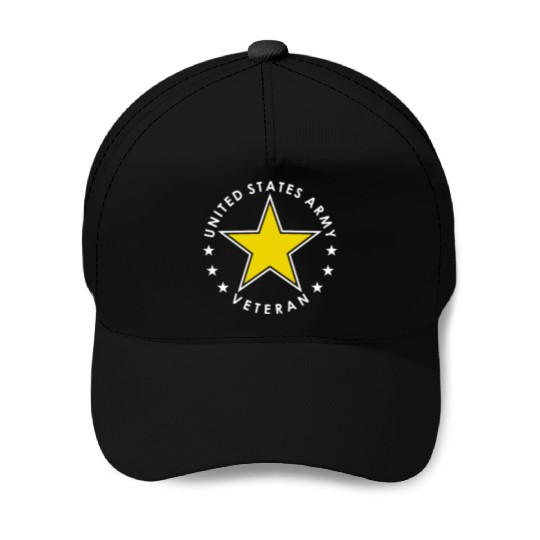 US Army Veteran Baseball Caps