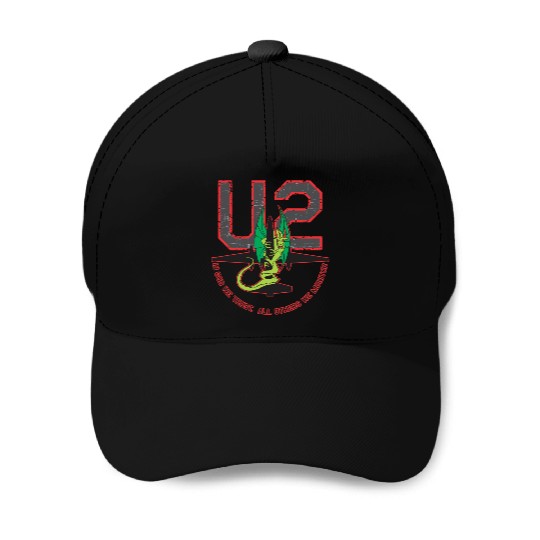 U-2 In God We Trust, All Others We Monitor Baseball Caps