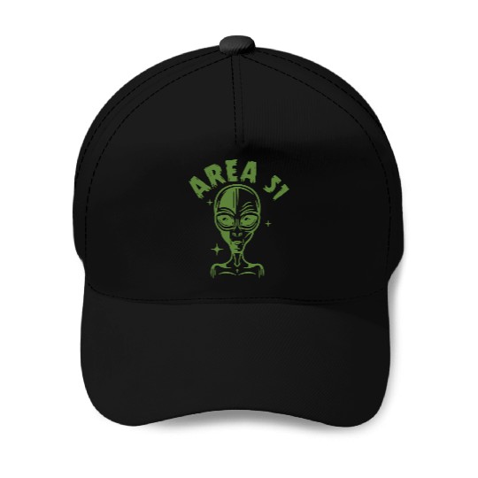 AREA 51 Baseball Caps