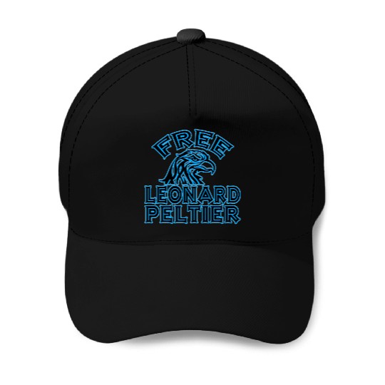 FREE LEONARD PELTIER eagle natives YStone Baseball Caps