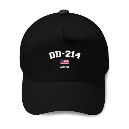 Dd 214 Us Armed Forces Alumni Usa Flag Vintage Baseball Caps