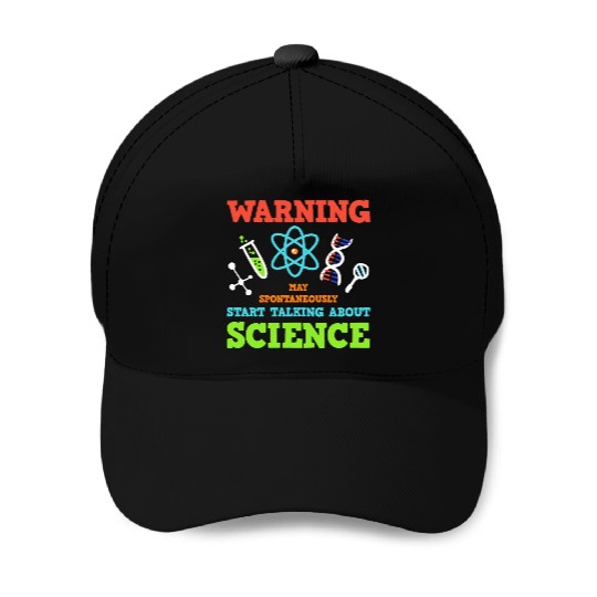 Science Teacher Baseball Caps