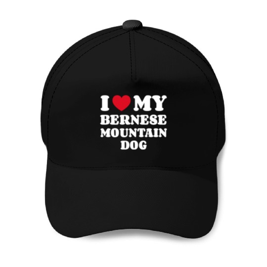 Bernese Mountain Dog Baseball Caps