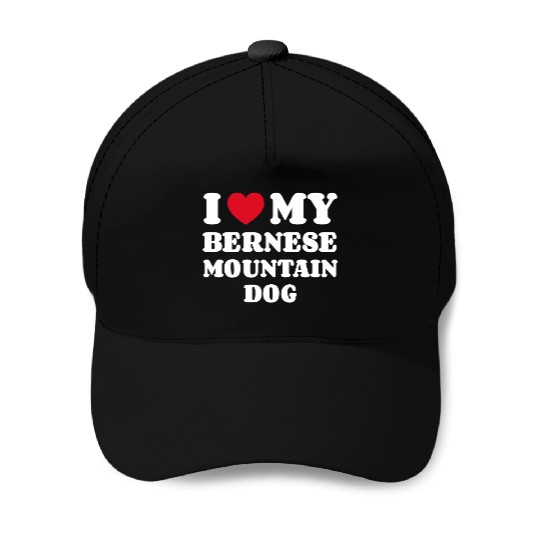 Bernese Mountain Dog Baseball Caps