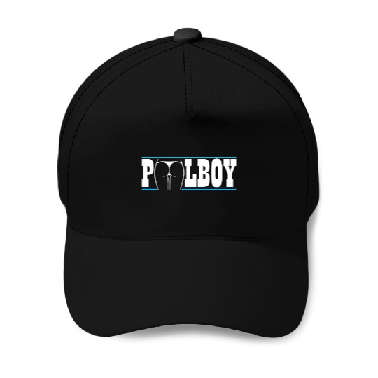 Poolboy Pool Boy, Swimming Pool - Lifeguard gift Baseball Caps