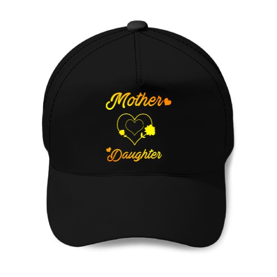 Mother and daughter mothers day love daughters mom Baseball Caps