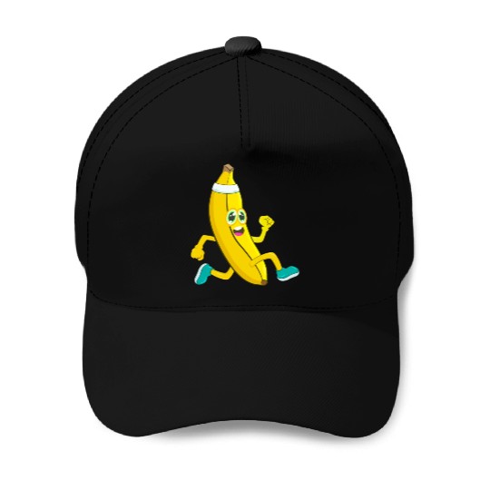 Banana Running Sport Baseball Caps