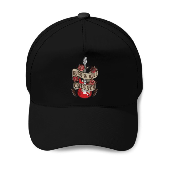 Rock and Roll Baseball Caps