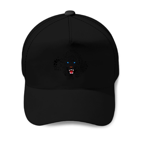 Jaguar attack Baseball Caps