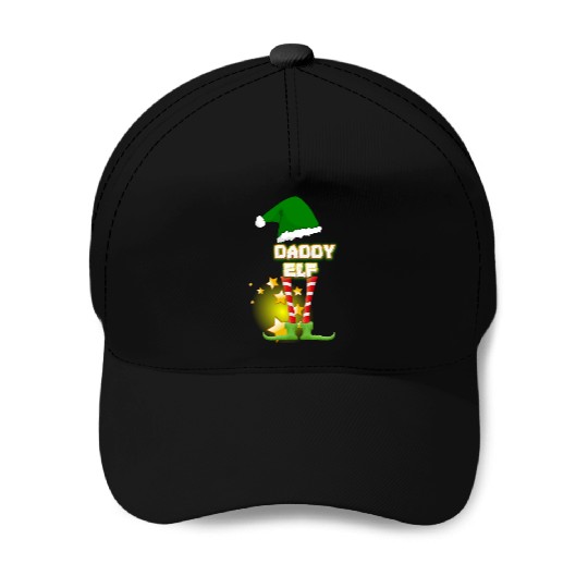 Daddy Elf Daddy Elf Daddy Elf Baseball Caps
