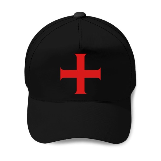 Knights Templar Cross Baseball Caps