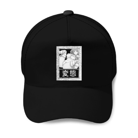 hen Anime Waifu japanese sexy bikin Girl Ahegao Baseball Caps