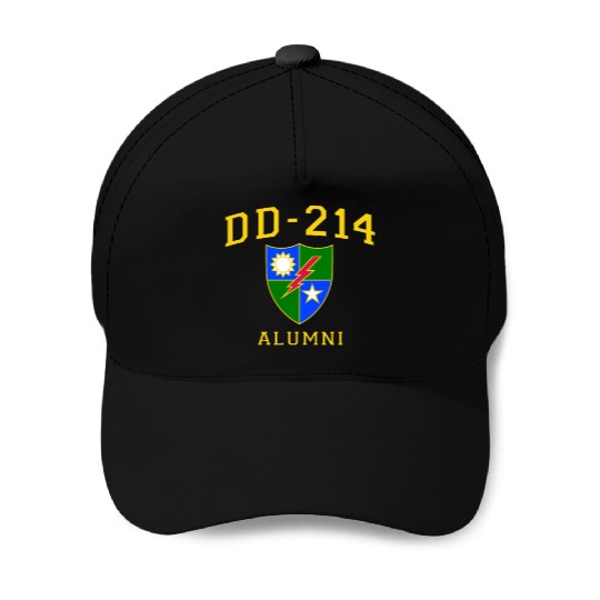 US Army Ranger Veteran DD214 Alumni Logo Insignia Baseball Caps
