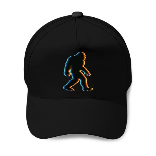 Surrealistic Sasquatch Vintage Baseball Caps