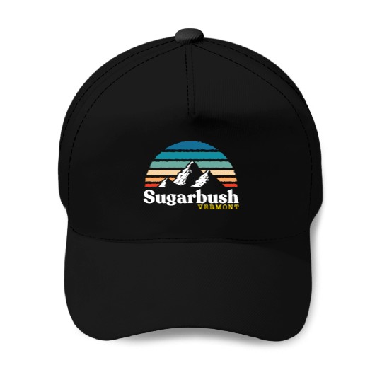 Sugarbush Vermont Usa Ski Resort 1980S Retro Baseball Caps