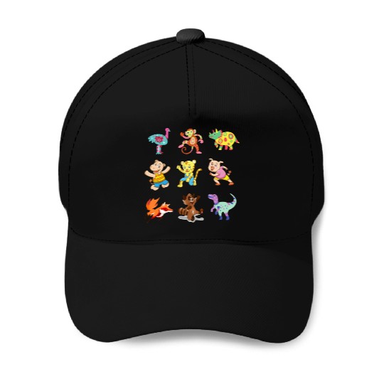cute Animal Crossing Characters Baseball Caps