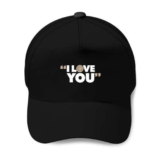 "I Love You" – Matching Couple Baseball Caps