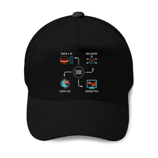 Analytics data science informatics gift Baseball Caps