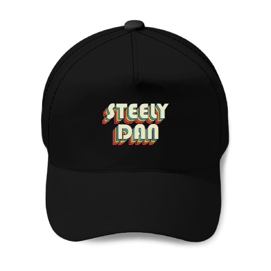 Steely Dan | Unique Retro Faded-Style Typography Baseball Caps
